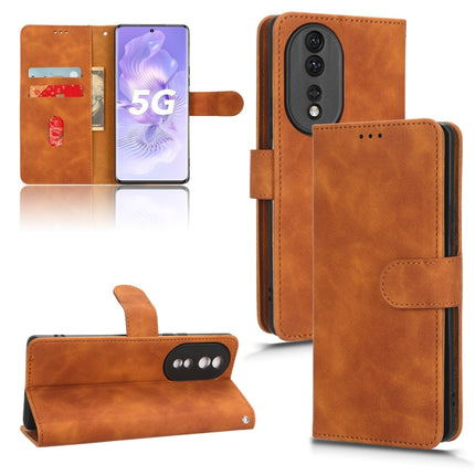 Skin Feel Magnetic Flip Leather Phone Case, For  Samsung Galaxy A14 5G, For Blackview BV5200, For Honor 80 5G, For vivo X90