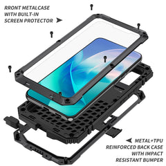 R-JUST Funda para teléfono resistente al agua, al polvo y a los golpes, para Samsung Galaxy S23 5G, para Samsung Galaxy S23+ 5G, para Samsung Galaxy S23 Ultra 5G