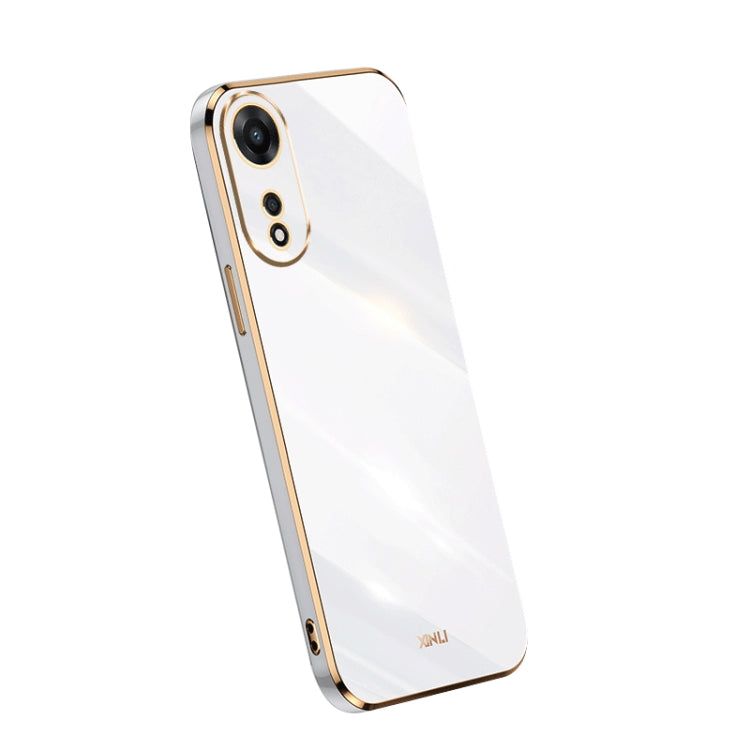 XINLI Straight Edge 6D Electroplate TPU Phone Case, For OPPO A1 Pro 5G, For Realme 10 4G, For Samsung Galaxy Note10+