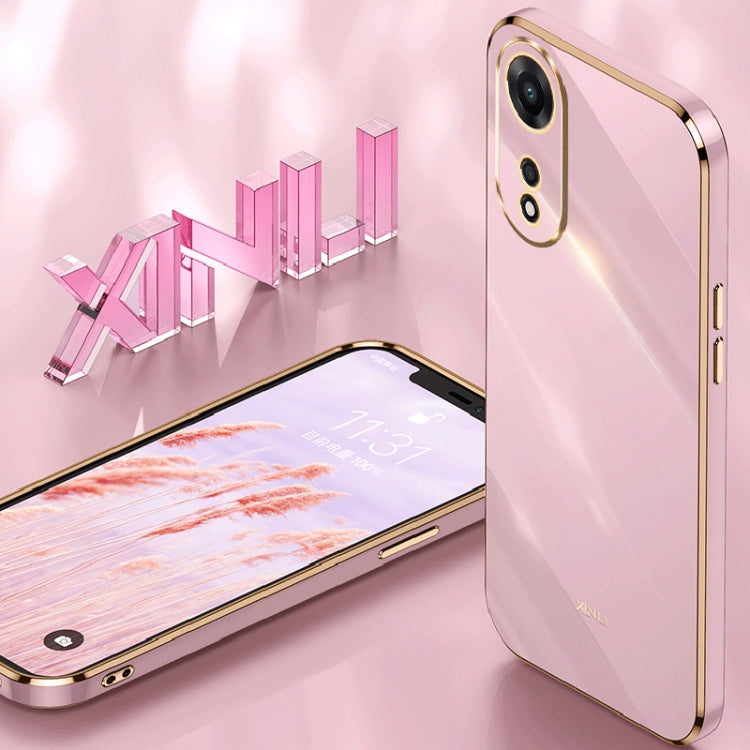 XINLI Straight Edge 6D Electroplate TPU Phone Case, For OPPO A1 Pro 5G, For Realme 10 4G, For Samsung Galaxy Note10+
