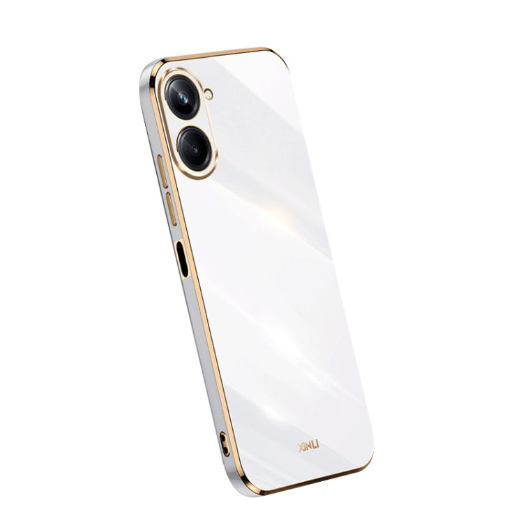 XINLI Straight Edge 6D Electroplate TPU Phone Case, For OPPO A1 Pro 5G, For Realme 10 4G, For Samsung Galaxy Note10+