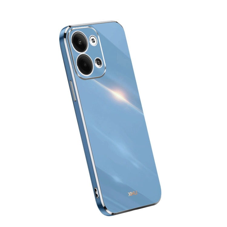 XINLI Straight Edge 6D Electroplate TPU Phone Case, For OPPO Reno9 5G, For Samsung Galaxy A54 5G, For vivo X90 Pro+