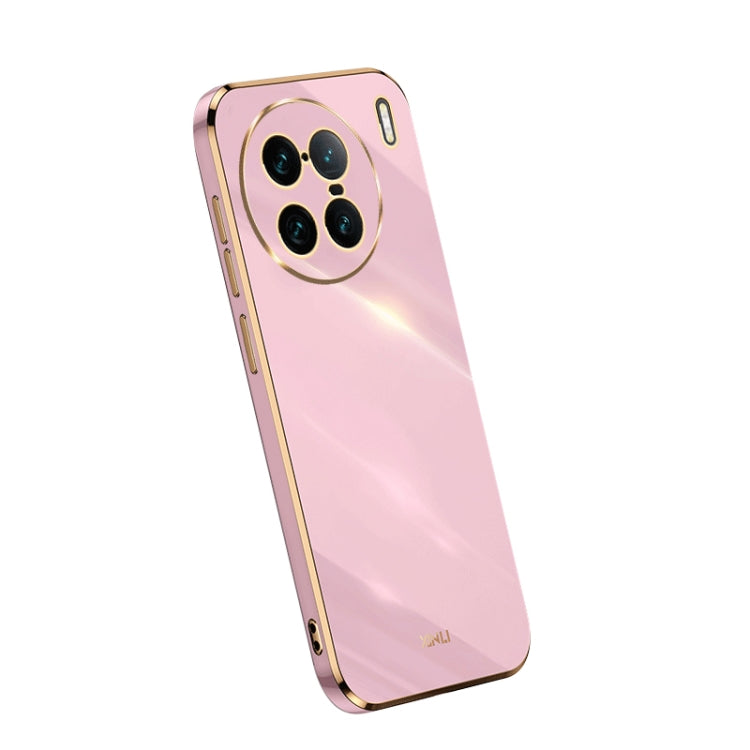 XINLI Straight Edge 6D Electroplate TPU Phone Case, For OPPO Reno9 5G, For Samsung Galaxy A54 5G, For vivo X90 Pro+