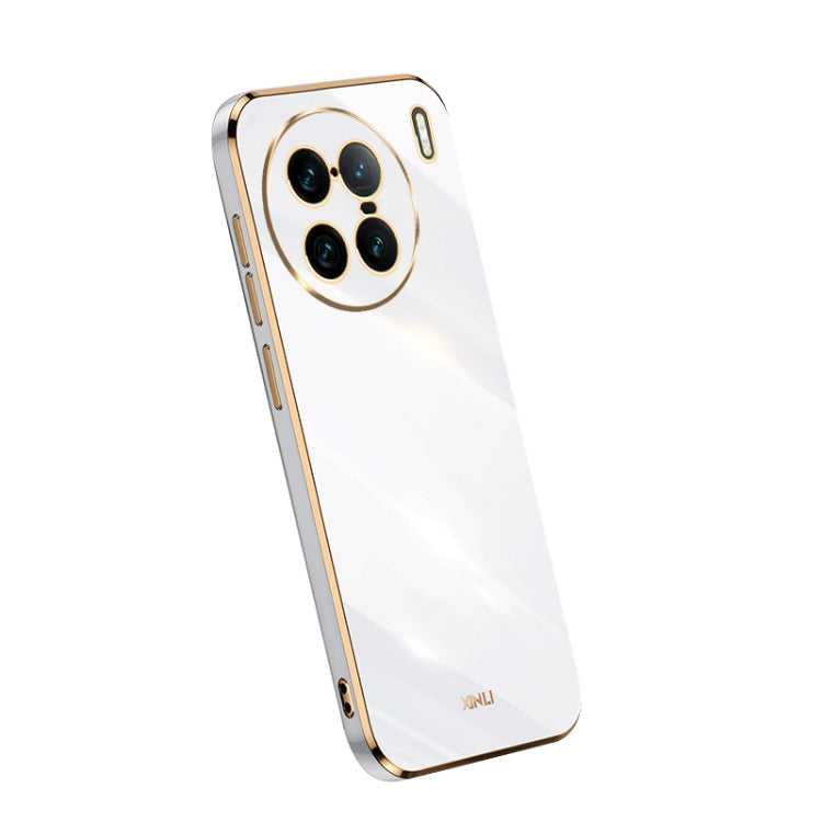 XINLI Straight Edge 6D Electroplate TPU Phone Case, For OPPO Reno9 5G, For Samsung Galaxy A54 5G, For vivo X90 Pro+