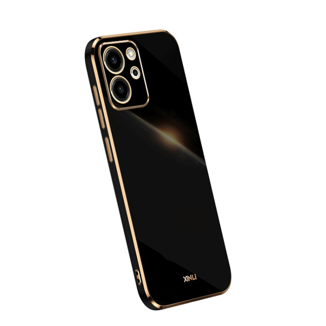 XINLI Straight Edge 6D Electroplate TPU Phone Case