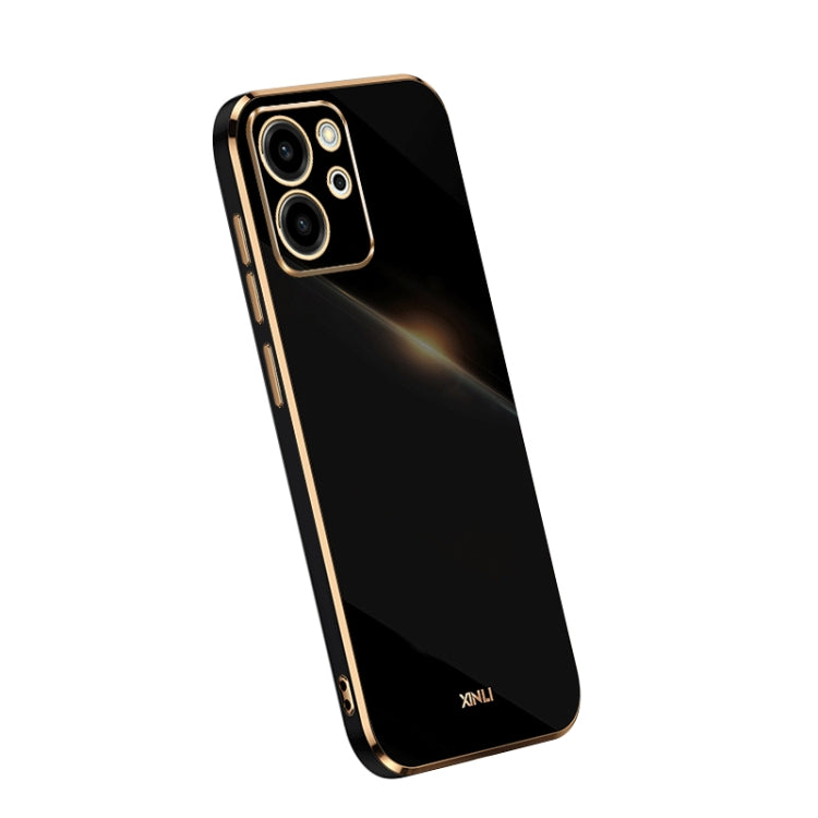XINLI Straight Edge 6D Electroplate TPU Phone Case, For Honor 80 SE 5G