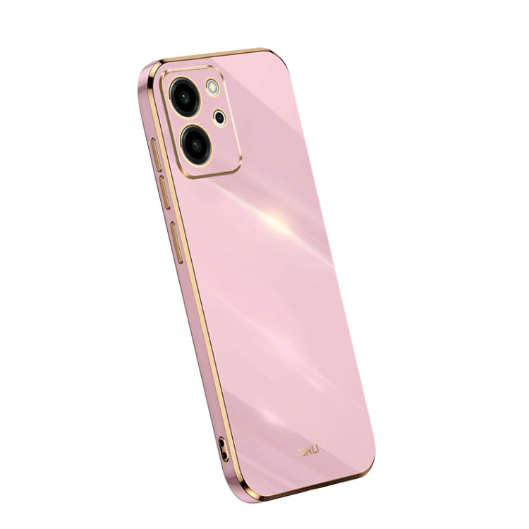 XINLI Straight Edge 6D Electroplate TPU Phone Case, For Honor 80 SE 5G