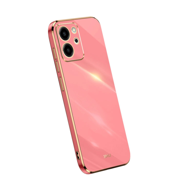 XINLI Straight Edge 6D Electroplate TPU Phone Case, For Honor 80 SE 5G