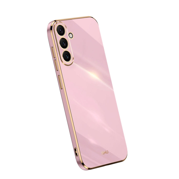XINLI Straight Edge 6D Electroplate TPU Phone Case, For OPPO Reno9 5G, For Samsung Galaxy A54 5G, For vivo X90 Pro+