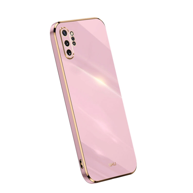 XINLI Straight Edge 6D Electroplate TPU Phone Case, For OPPO A1 Pro 5G, For Realme 10 4G, For Samsung Galaxy Note10+