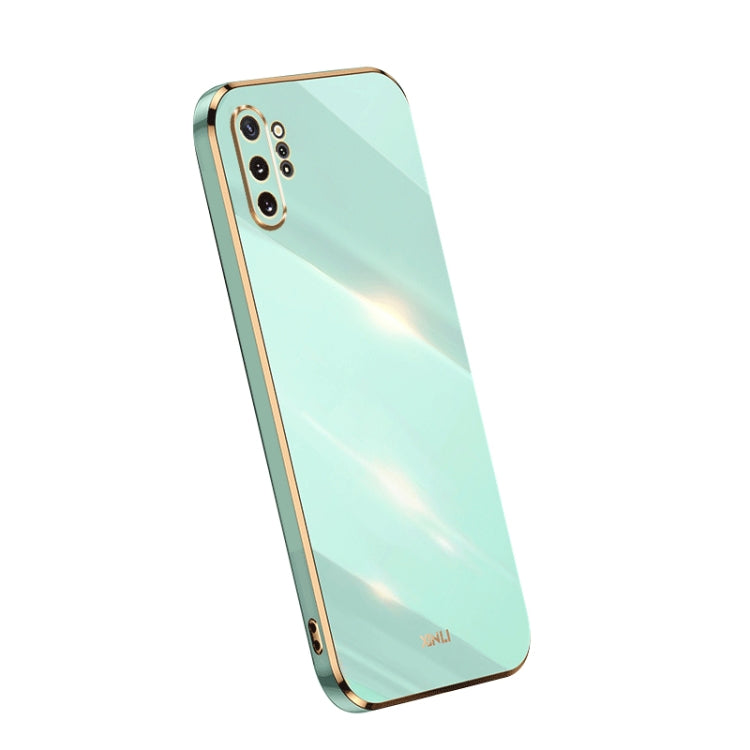 XINLI Straight Edge 6D Electroplate TPU Phone Case, For OPPO A1 Pro 5G, For Realme 10 4G, For Samsung Galaxy Note10+