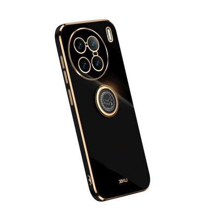 XINLI Straight Edge Electroplate TPU Phone Case with Ring, For Samsung Galaxy A54 5G, For vivo X90 Pro+, For Samsung Galaxy Note10+