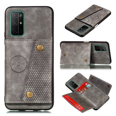 PU + TPU Shockproof Magnetic Protective Case with Card Slots, For Huawei RY30S