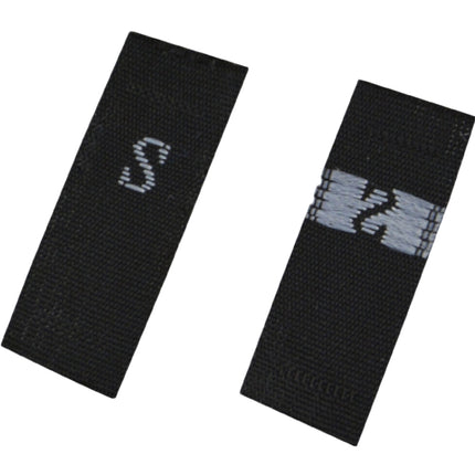 3.2 x 1.2cm Size Labels Polyester Cloth Clothing Label 1 Roll (about 380 PCs), XS, S, M, L, XL, XXL, XXXL, XXXXL, XXXXXL