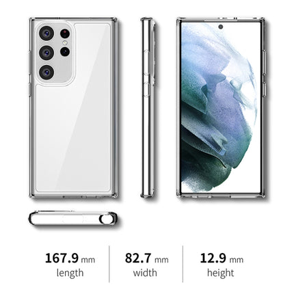 iPAKY Transparent PC + TPU Phone Case, For Samsung Galaxy S23 5G, For Samsung Galaxy S23 Ultra 5G