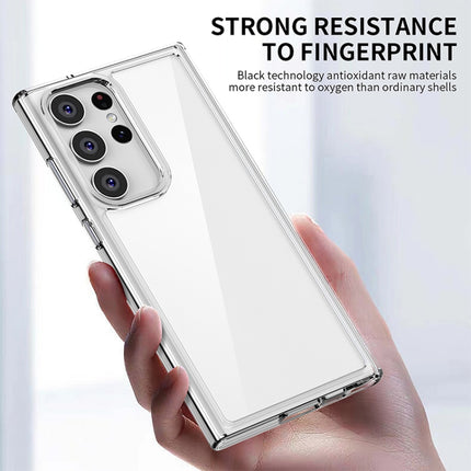 iPAKY Transparent PC + TPU Phone Case, For Samsung Galaxy S23 5G, For Samsung Galaxy S23 Ultra 5G