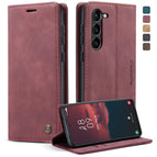For Samsung Galaxy S23+ 5G / Wine Red