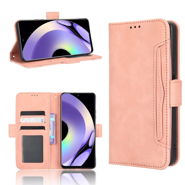 Skin Feel Calf Texture Card Slots Leather Phone Case, For Realme 10 4G, For Realme 10 Pro, For TCL ION Z, For Tecno Pop 6 BE7
