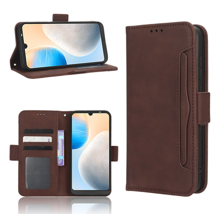 Skin Feel Calf Texture Card Slots Leather Phone Case, For Realme 10 4G, For Realme 10 Pro, For TCL ION Z, For Tecno Pop 6 BE7