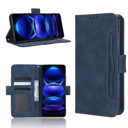 Skin Feel Calf Texture Card Slots Leather Phone Case, For Xiaomi Redmi 11 Prime 4G, For Xiaomi Redmi A1+, For Xiaomi Redmi Note 12 5G China, For Xiaomi Redmi Note 12 Pro 5G