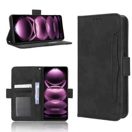 Skin Feel Calf Texture Card Slots Leather Phone Case, For Xiaomi Redmi 11 Prime 4G, For Xiaomi Redmi A1+, For Xiaomi Redmi Note 12 5G China, For Xiaomi Redmi Note 12 Pro 5G