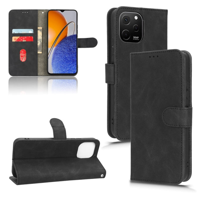 Skin Feel Magnetic Flip Leather Phone Case, For Huawei  Nova Y61