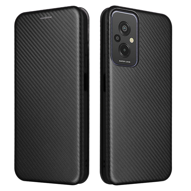 Carbon Fiber Texture Flip Leather Phone Case, For Xiaomi Redmi 11 Prime 4G, For Xiaomi 13