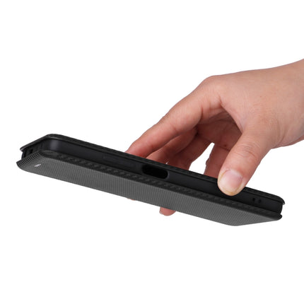 Carbon Fiber Texture Flip Leather Phone Case, For Xiaomi Redmi 11 Prime 4G, For Xiaomi 13
