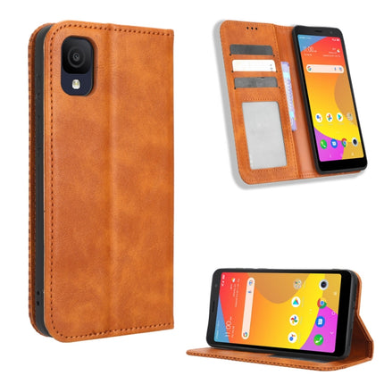 Magnetic Buckle Retro Texture Leather Phone Case, For TCL ION Z, For Tecno Pop 6 BE7, For vivo X90 5G, For vivo X90 Pro+, For Tecno Pova 4, For Infinix Hot 20 4G X682B