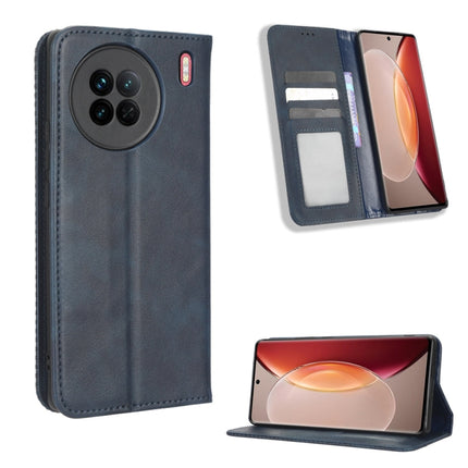 Magnetic Buckle Retro Texture Leather Phone Case, For TCL ION Z, For Tecno Pop 6 BE7, For vivo X90 5G, For vivo X90 Pro+, For Tecno Pova 4, For Infinix Hot 20 4G X682B