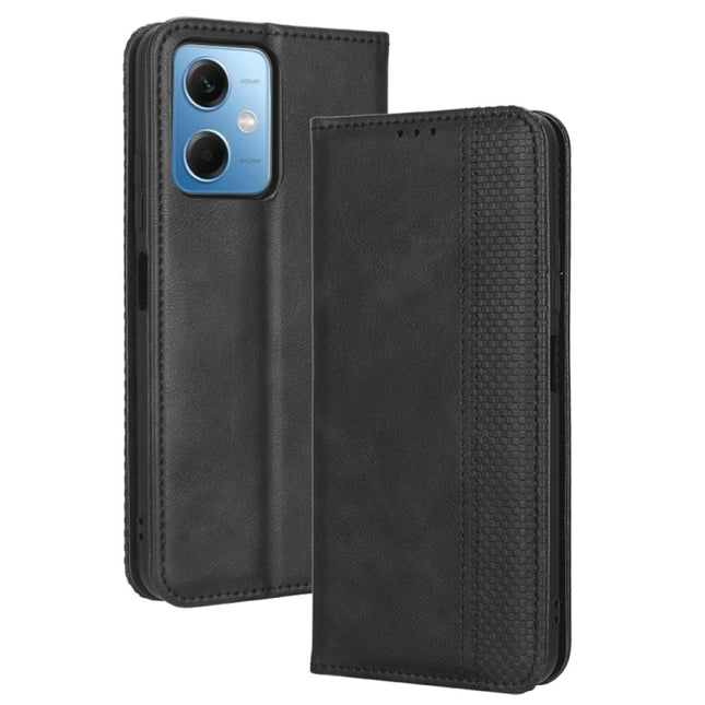 Magnetic Buckle Retro Texture Leather Phone Case, For Xiaomi Redmi Note 12 5G, For Xiaomi Redmi Note 12 Pro 5G, For Xiaomi Redmi Note 12 Pro+ Global, For Huawei nova 10 SE, For Honor Play 40 Plus, For Nokia X30 5G