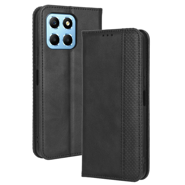 Magnetic Buckle Retro Texture Leather Phone Case, For Honor Play 6C / X8 5G / X6 4G, For Honor X20 SE / Huawei nova 10z, For Xiaomi 12T Pro, For Xiaomi Civi 2 5G / 12 Lite NE, For Umidigi G1