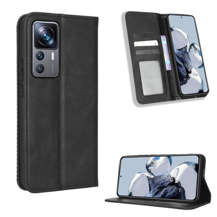Magnetic Buckle Retro Texture Leather Phone Case, For Honor Play 6C / X8 5G / X6 4G, For Honor X20 SE / Huawei nova 10z, For Xiaomi 12T Pro, For Xiaomi Civi 2 5G / 12 Lite NE, For Umidigi G1