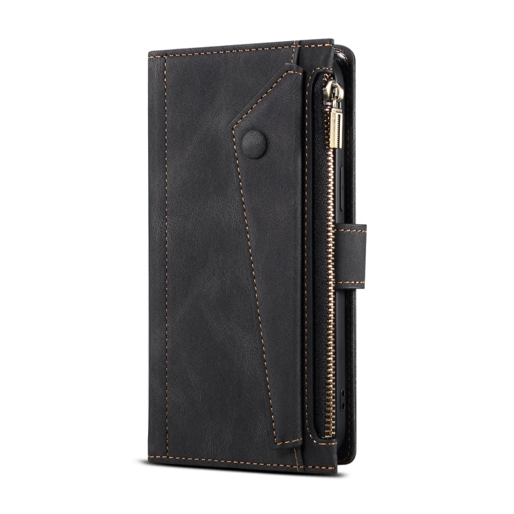 ESEBLE Retro Frosted Horizontal Flip Leather Phone Case, For Samsung Galaxy S23 Ultra 5G