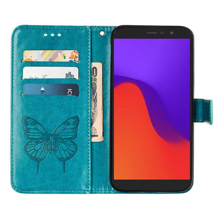 Embossed Butterfly Flip Leather Phone Case, For BLU View 2 2022 / 2020, For Infinix Hot 20 4G X6826, For Infinix Hot 20 5G X666 / X66B