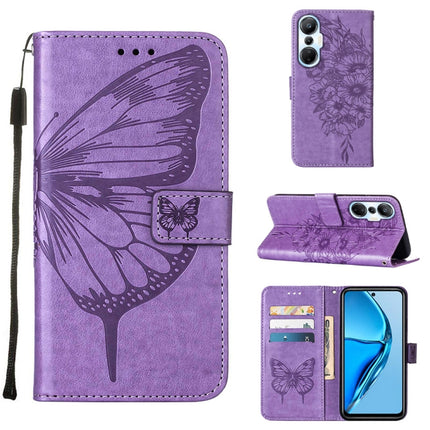Embossed Butterfly Flip Leather Phone Case, For Infinix Hot 20 Play, For Infinix Hot 20S / 20 Pro X6827, For Infinix Smart 7 X6515