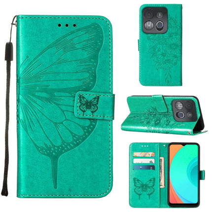 Embossed Butterfly Flip Leather Phone Case, For Infinix Hot 20 Play, For Infinix Hot 20S / 20 Pro X6827, For Infinix Smart 7 X6515
