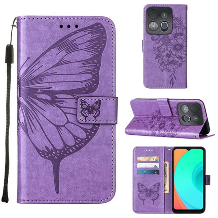 Embossed Butterfly Flip Leather Phone Case, For Infinix Hot 20 Play, For Infinix Hot 20S / 20 Pro X6827, For Infinix Smart 7 X6515