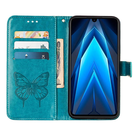 Embossed Butterfly Flip Leather Phone Case, For Tecno Pova Neo 2 LG6N, For Google Pixel 7a, For Samsung Galaxy A04e