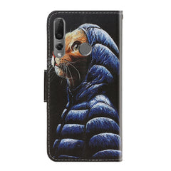 Colored Drawing Horizontal Flip Leather Case with Holder & Card Slot & Wallet, For Huawei P Smart Z / Y9 Prime (2019)