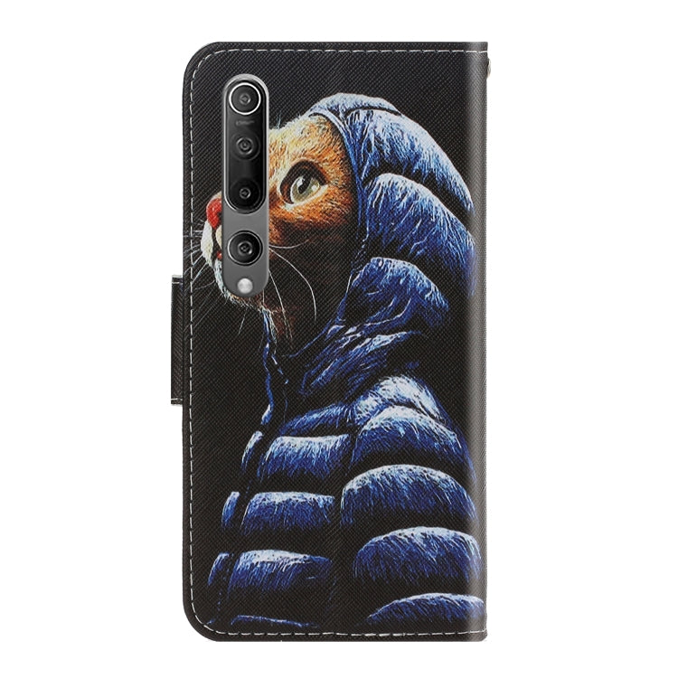 Colored Drawing Horizontal Flip Leather Case with Holder & Card Slot & Wallet, For Xiaomi 10 / 10 Pro