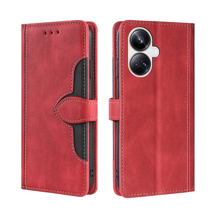 Skin Feel Magnetic Buckle Leather Phone Case, For OPPO Reno9 5G / Reno9 Pro 5G, For OPPO Reno9 Pro+ 5G, For Realme 10 Pro 5G, For Realme 10 Pro+ 5G, For vivo X90 Pro 5G, For TCL 40R 5G