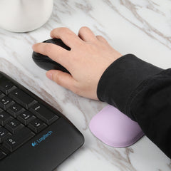 Silicone Rubber Wrist Guard Mouse Holder, Silicone(Pink), Silicone(Blue), Silicone(Grey), Silicone(Black)