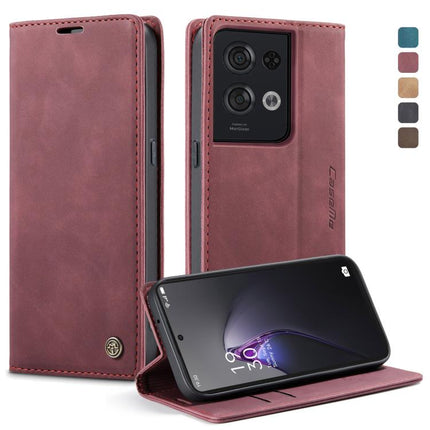 CaseMe 013 Multifunctional Horizontal Flip Leather Phone Case, For OPPO Reno7 Z Global, For OPPO Reno7 4G Indonesia, For OPPO Reno8 5G Global, For OPPO Reno8 Pro 5G Global
