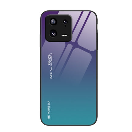 Gradient Color Glass Phone Case, For Xiaomi 13, For Xiaomi 13 Pro, For Xiaomi Redmi A1+