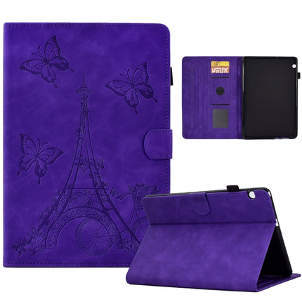 Tower Embossed Leather Tablet Case, For Samsung Galaxy Tab A 8.0 2019 T290, For Samsung Galaxy Tab A 10.1 2019 T510, For Huawei MediaPad T3 10, For Huawei MediaPad T5