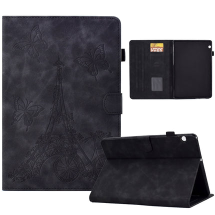 Tower Embossed Leather Tablet Case, For Samsung Galaxy Tab A 8.0 2019 T290, For Samsung Galaxy Tab A 10.1 2019 T510, For Huawei MediaPad T3 10, For Huawei MediaPad T5