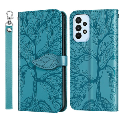 Life Tree Embossing Pattern Leather Phone Case, For Samsung Galaxy A24 5G, For Samsung Galaxy A54 5G, For Samsung Galaxy A34 5G, For Xiaomi Redmi A1, For Xiaomi 13
