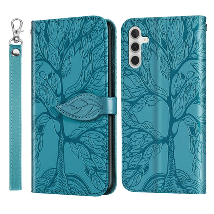 Life Tree Embossing Pattern Leather Phone Case, For Samsung Galaxy A24 5G, For Samsung Galaxy A54 5G, For Samsung Galaxy A34 5G, For Xiaomi Redmi A1, For Xiaomi 13