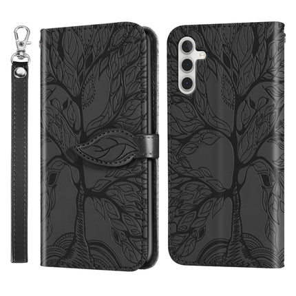 Life Tree Embossing Pattern Leather Phone Case, For Samsung Galaxy A24 5G, For Samsung Galaxy A54 5G, For Samsung Galaxy A34 5G, For Xiaomi Redmi A1, For Xiaomi 13